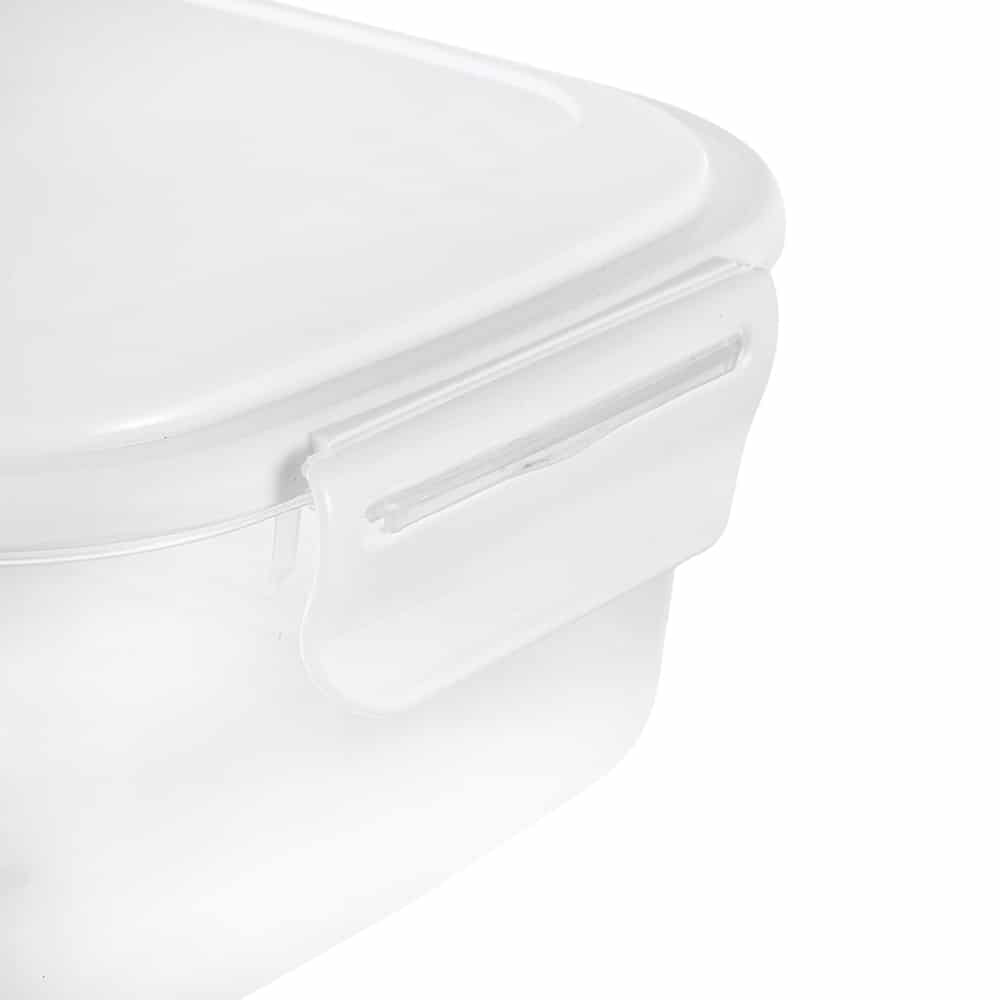 Recipiente plastico para Microondas rectangular 38onz