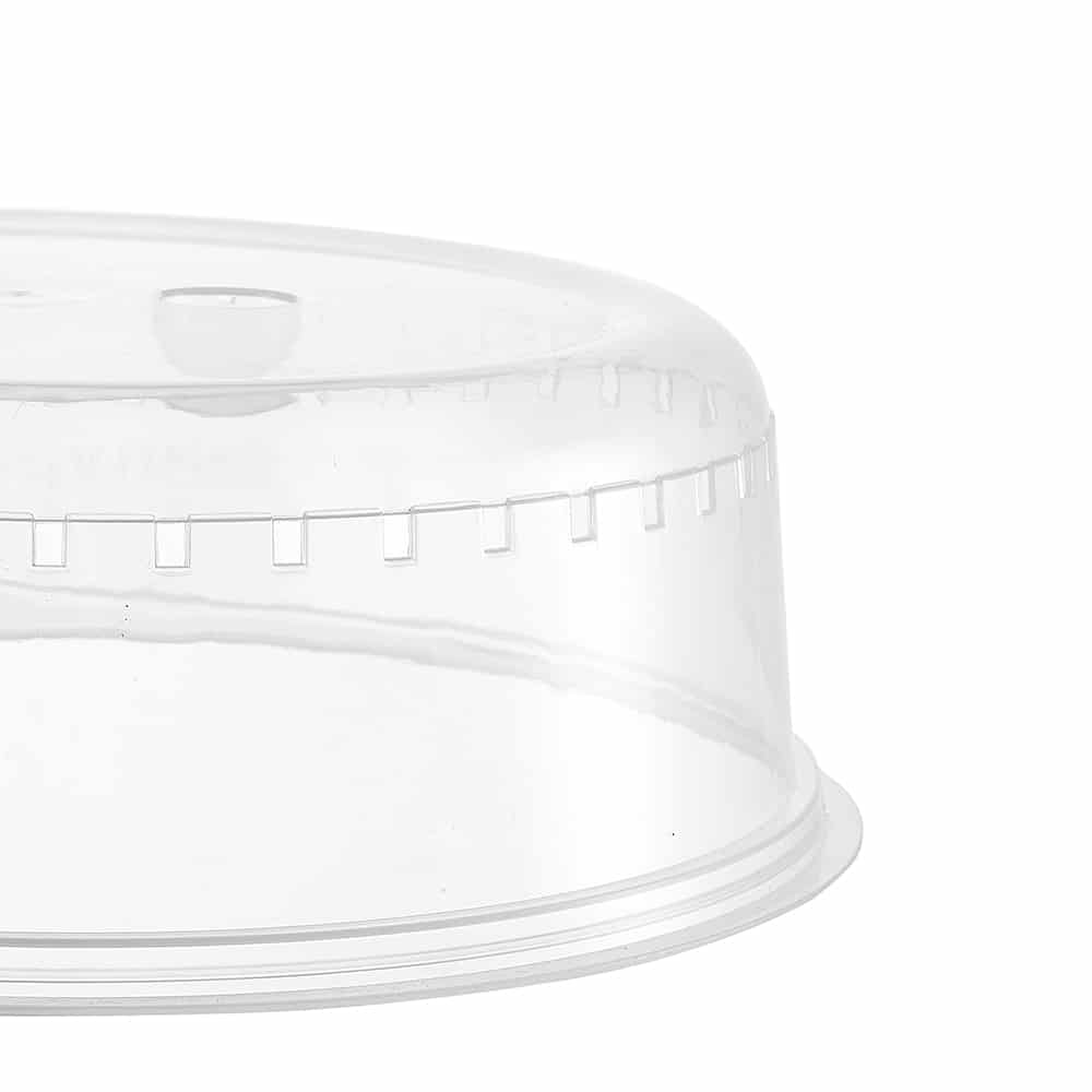 Grunkel - Tapa microondas - MICROTOP-01 - Perfecta para mantener tu  microondas limpio - Tapa para microondas universal de 27.7 x 27.1 x 10.7 cm  - Tapadera microondas transparente. 1 UNIDAD : .es: Hogar y cocina
